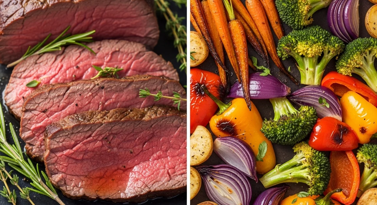 고기 vs 채소, 재료에 따른 온도 설정 전략