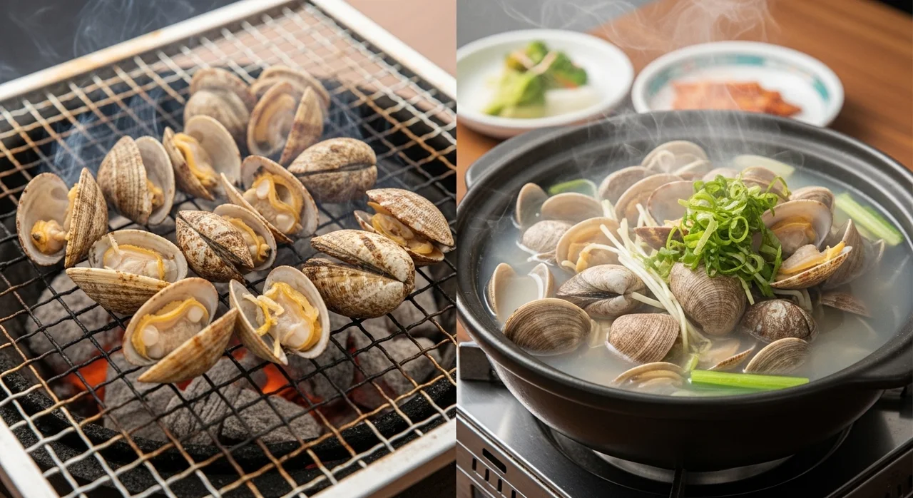 조개구이 vs 조개찜, 무엇을 선택해야 할까?