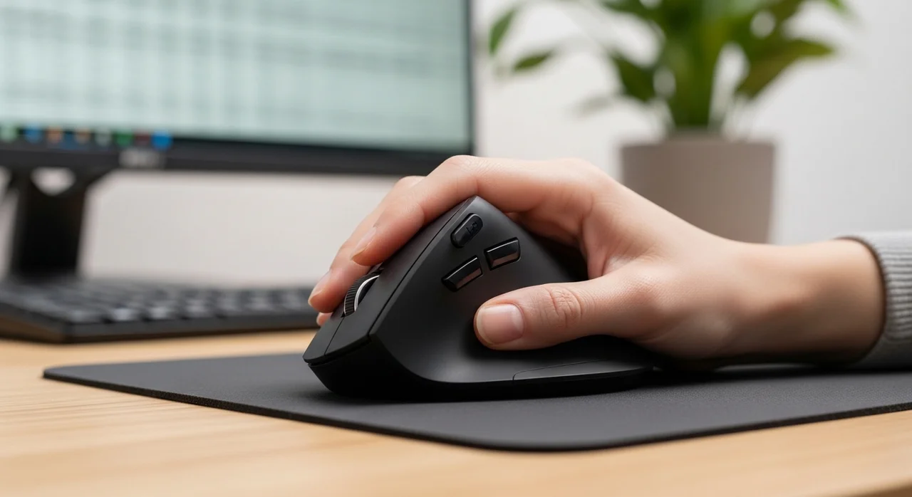 버티컬 마우스, 처음에는 왜 이렇게 불편할까요?