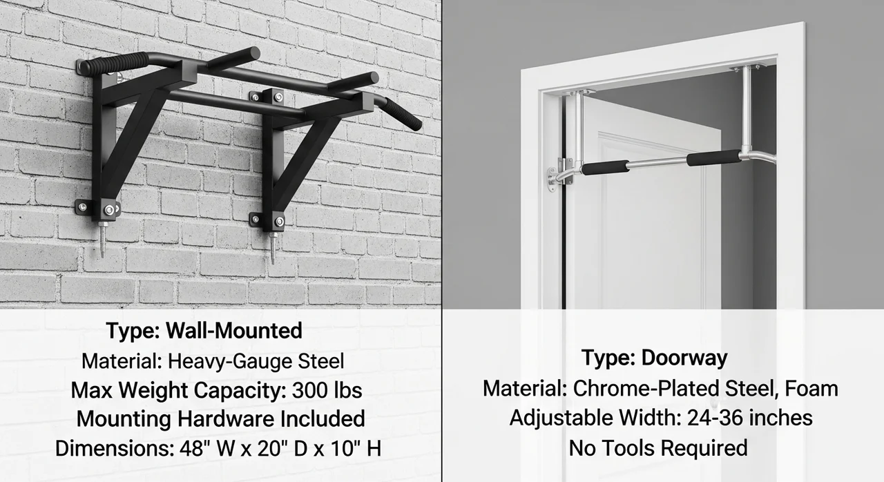 철봉 종류별 선택 가이드: 단방향 vs 장력형