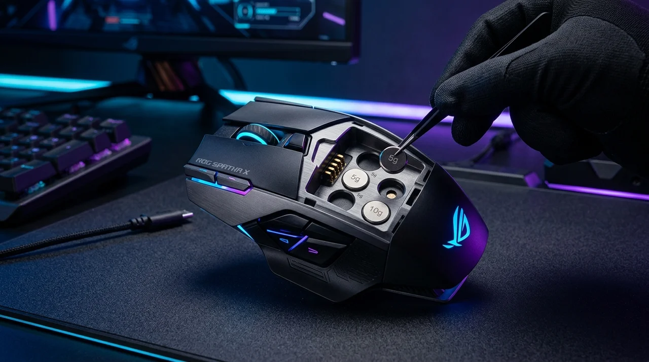 게이밍 마우스 무게 조절 기능, 내 손에 딱 맞는 최적의 세팅 방법