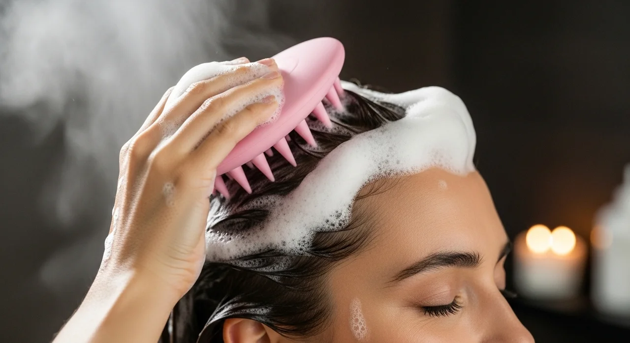 손 안 대고 머리 감는 듯한 스마트 샤워법