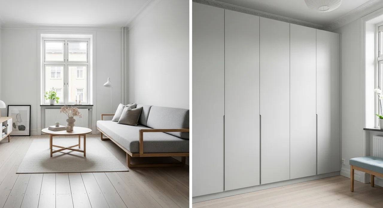 개방감을 살리는 가구 선택 vs 수납 중심 배치