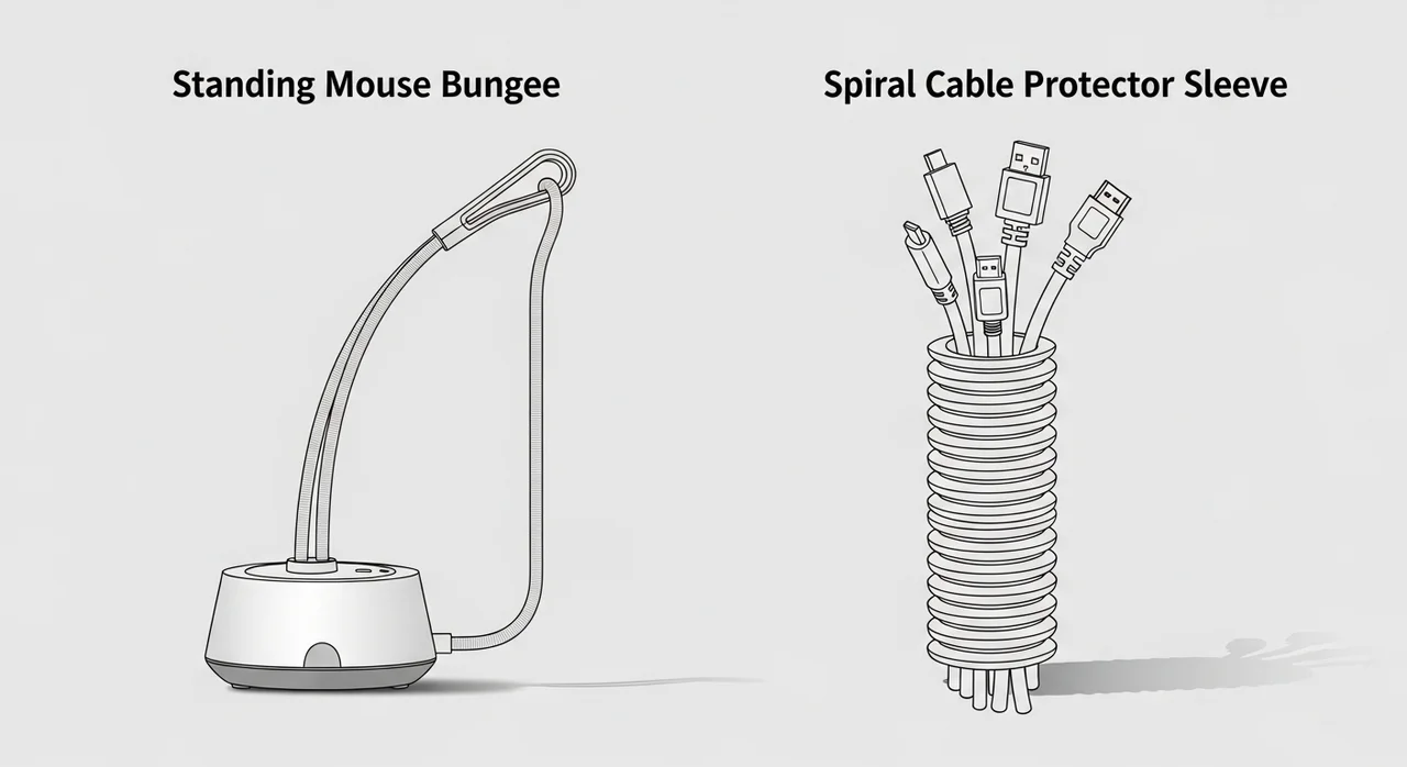 스프링 가이드 vs 마우스 번지대, 차이점이 뭘까요?