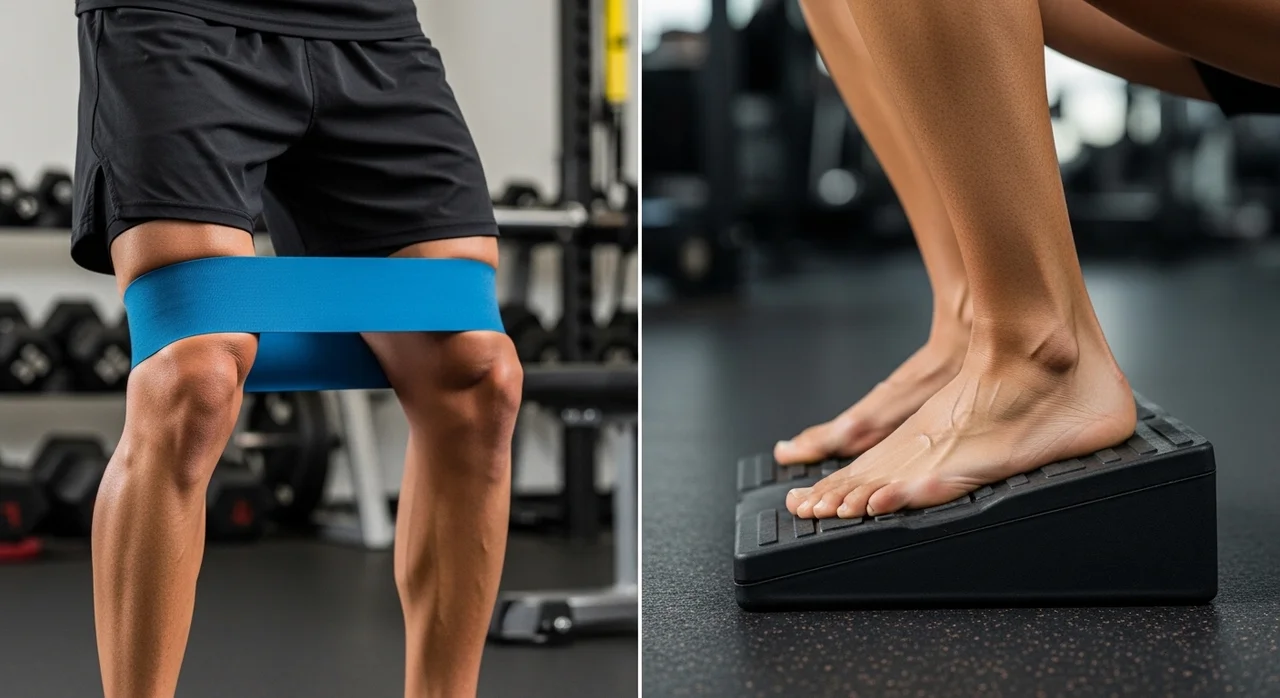 스쿼트 밴드 vs 웨지 보드, 나에게 맞는 것은?