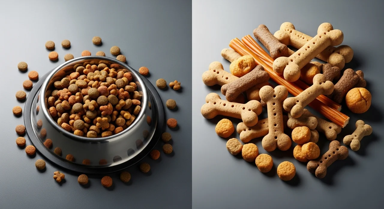 사료 알러지 vs 간식 알러지 차이점