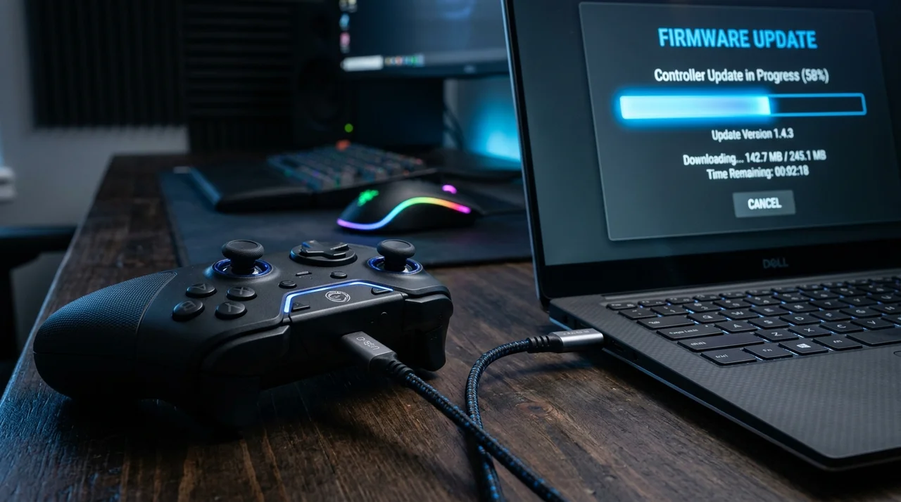 게임패드 펌웨어 업데이트 방법: 끊김 해결 및 성능 향상 가이드
