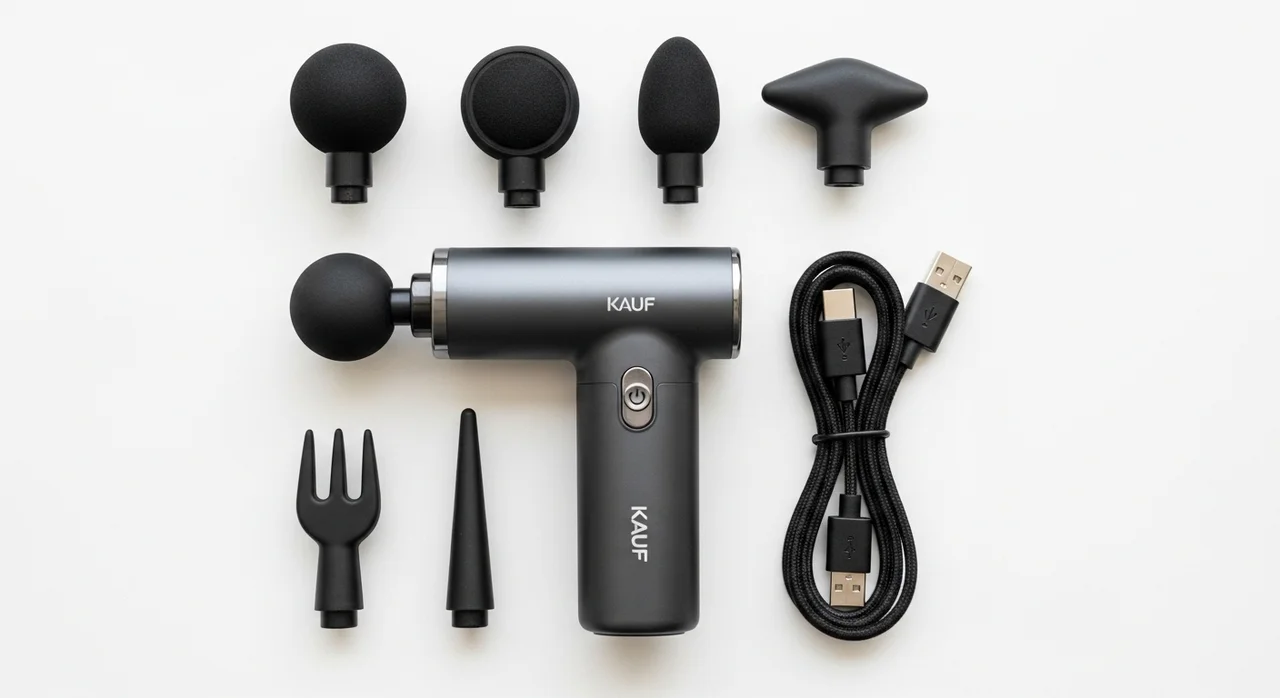 카프 미니 마사지건, 스펙부터 한눈에 살펴볼까요?