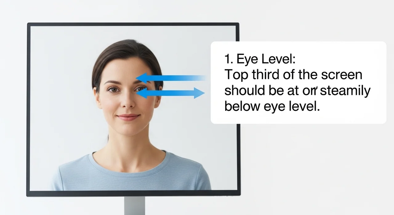 거북목 예방을 위한 실전 세팅 3단계