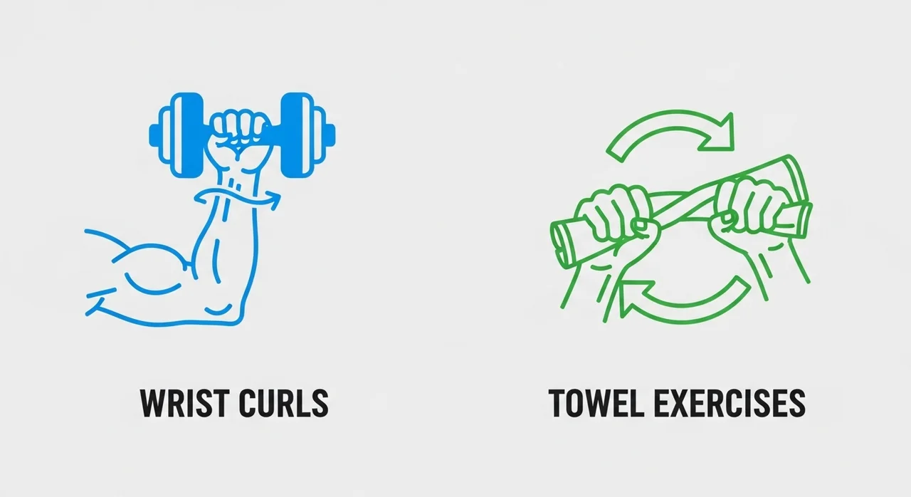 한눈에 보는 전완근 운동 종류와 효과