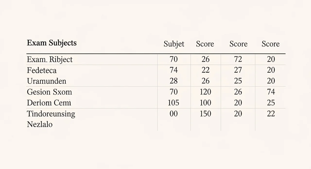 시험 과목 구성과 합격 기준 완벽 정리