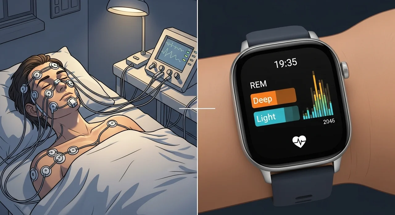 스마트워치 vs 수면다원검사(PSG) 전격 비교