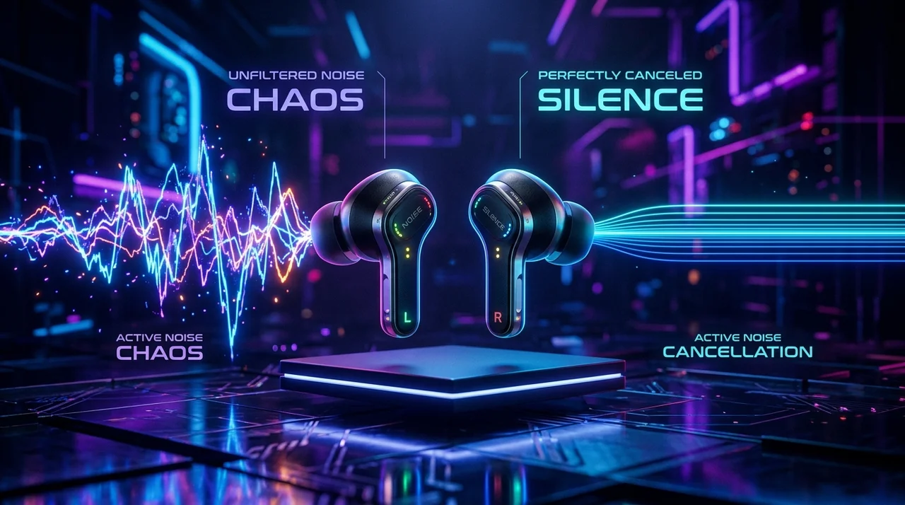 무선 이어폰 노이즈 캔슬링 원리, 소음이 사라지는 마법의 과학
