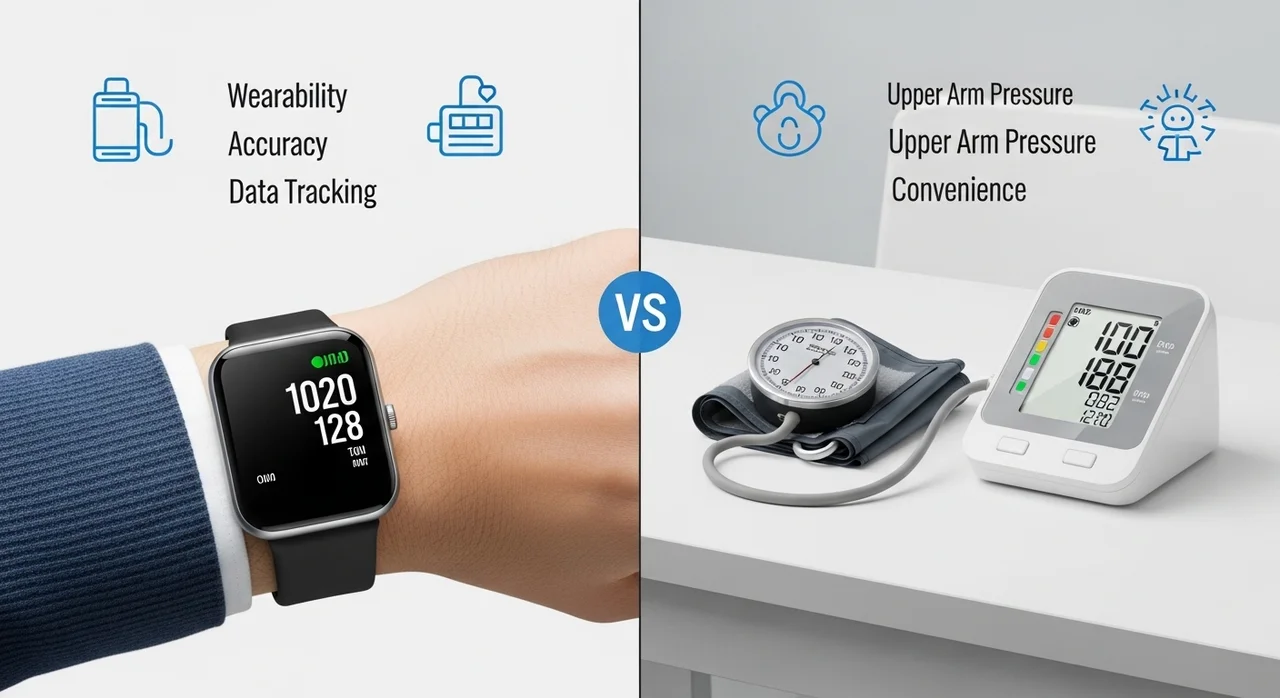 스마트워치 vs 가정용 혈압계 성능 비교