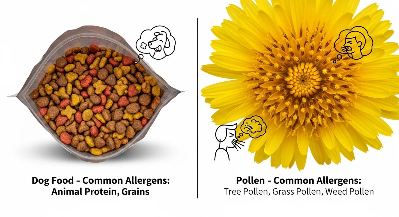 사료 알러지 vs 환경 아토피, 어떻게 다를까?