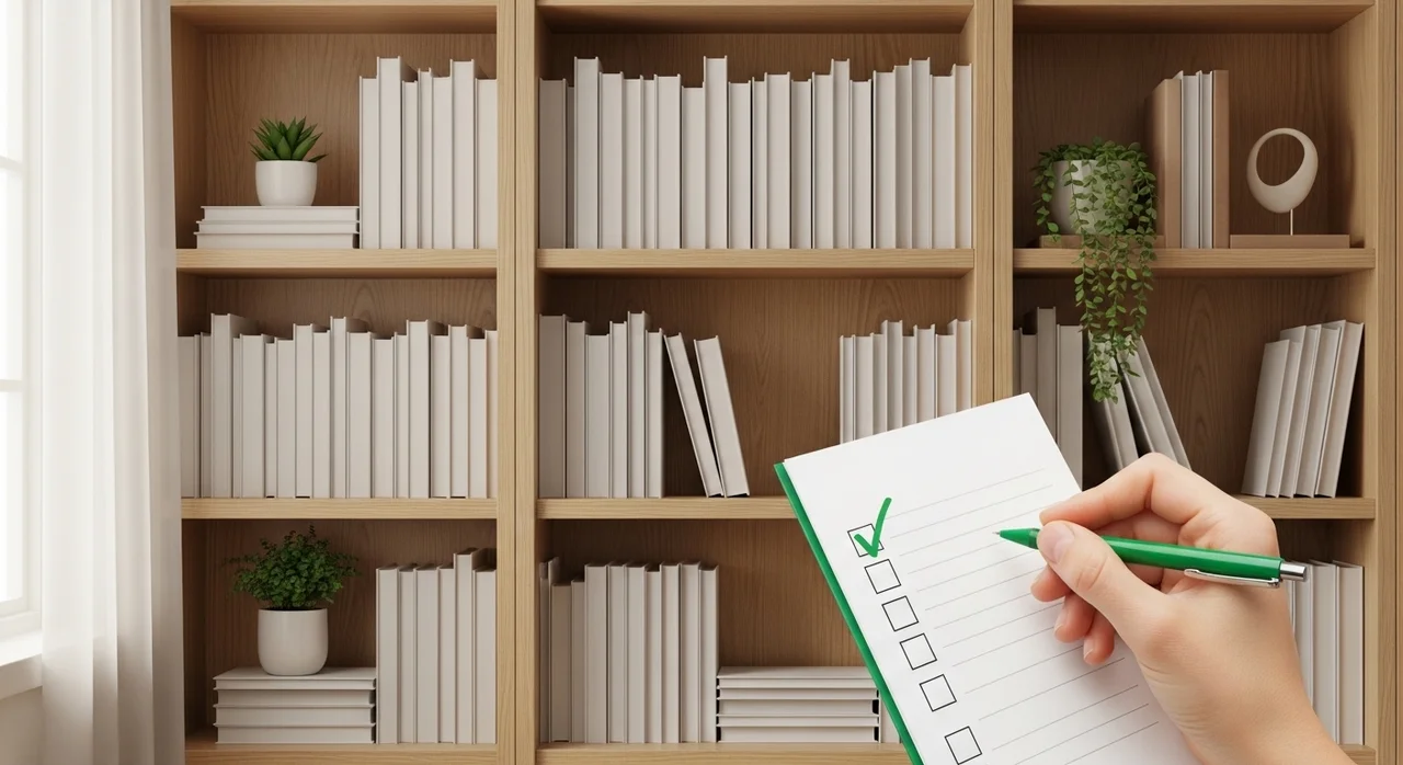 단행본 소장 전 체크리스트: 공간과 예산