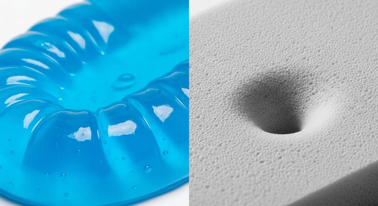 젤 타입 vs 메모리폼, 당신의 선택은?