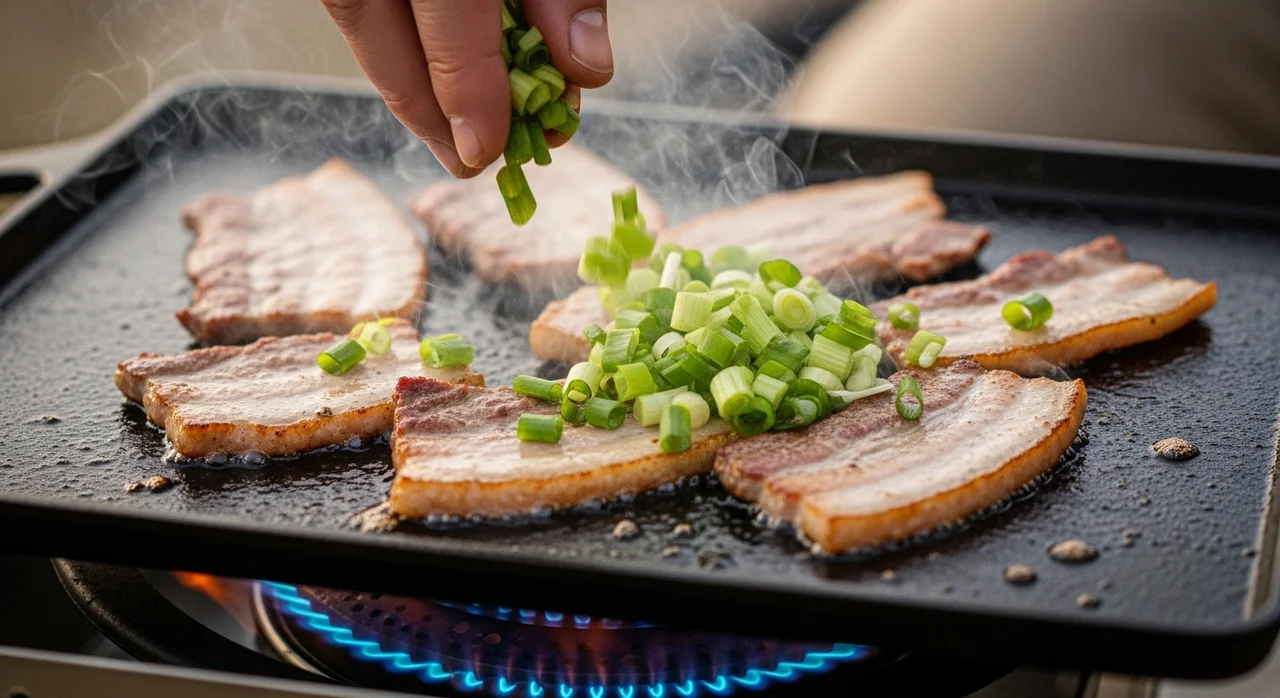 실패 없는 '간장 대패삼겹 볶음' 조리법