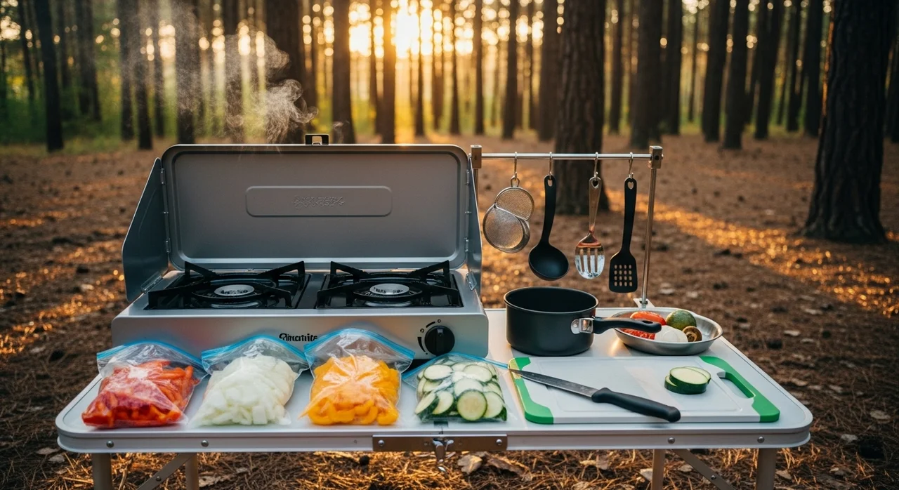 초보 캠퍼를 위한 요리 시간 단축 팁