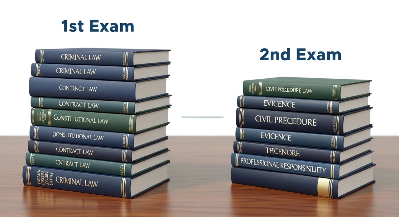 시험 과목 분석: 1차 vs 2차 차이점