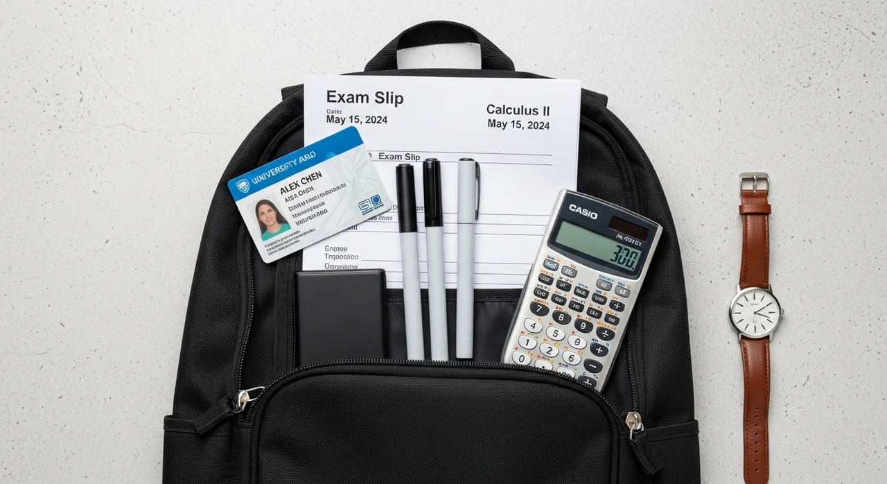 시험 당일 필수 준비물 체크리스트