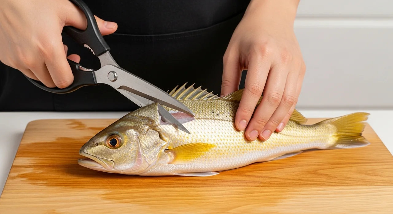 맛을 결정하는 1단계, 완벽한 조기 손질과 준비물