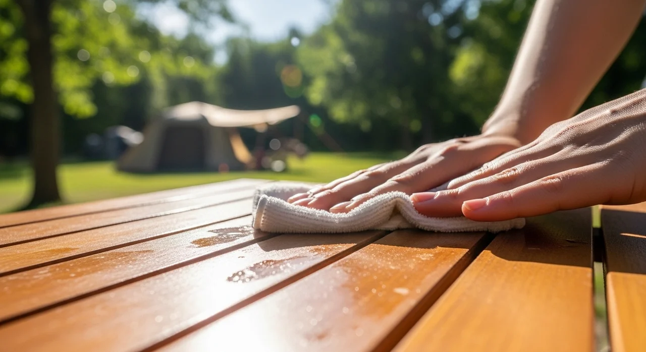 캠핑 롤테이블, 재질에 맞는 관리법이 수명을 결정해요