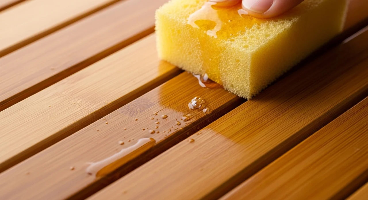 감성 가득 우드 상판, 곰팡이 없이 관리하는 법