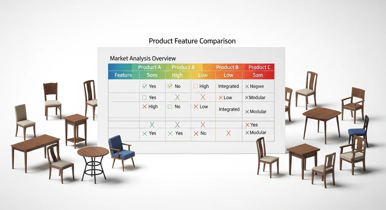 2026 국내외 가구 브랜드 순위 및 주요 지표 비교