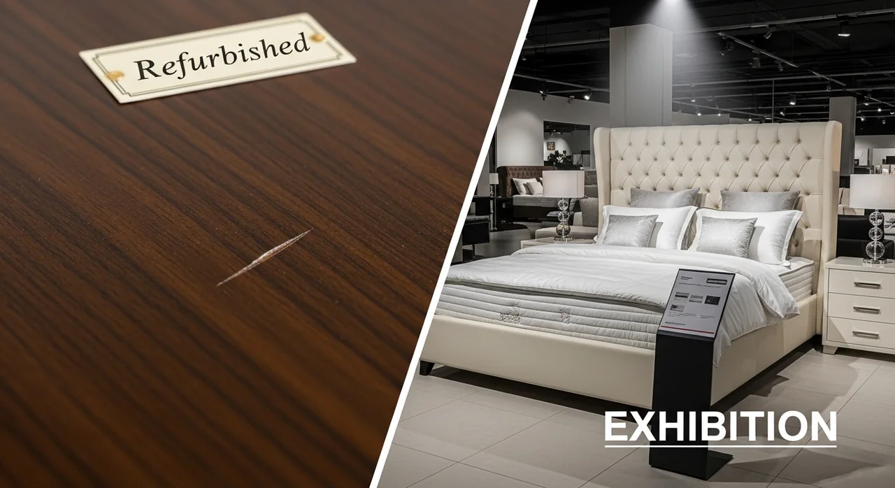 리퍼브 가구 vs 전시 상품, 어떤 것이 더 유리할까?