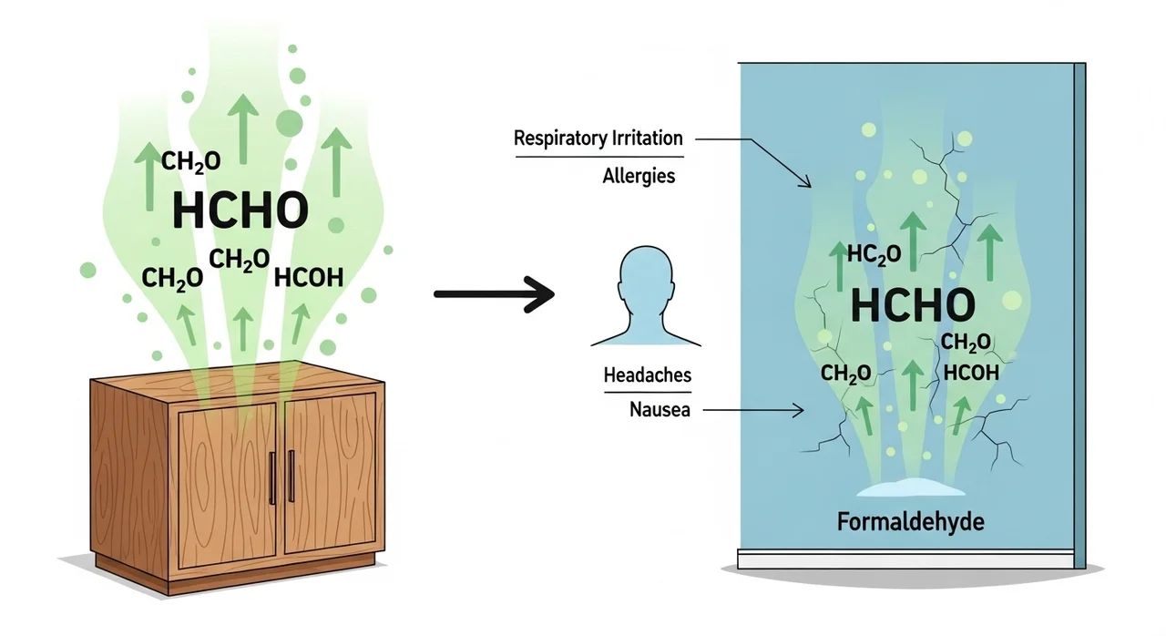 냄새를 유발하는 주요 원인 물질과 방출 기간
