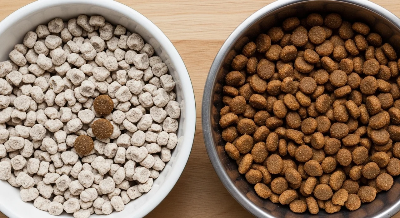 성공적인 사료 교체를 위한 7일 법칙