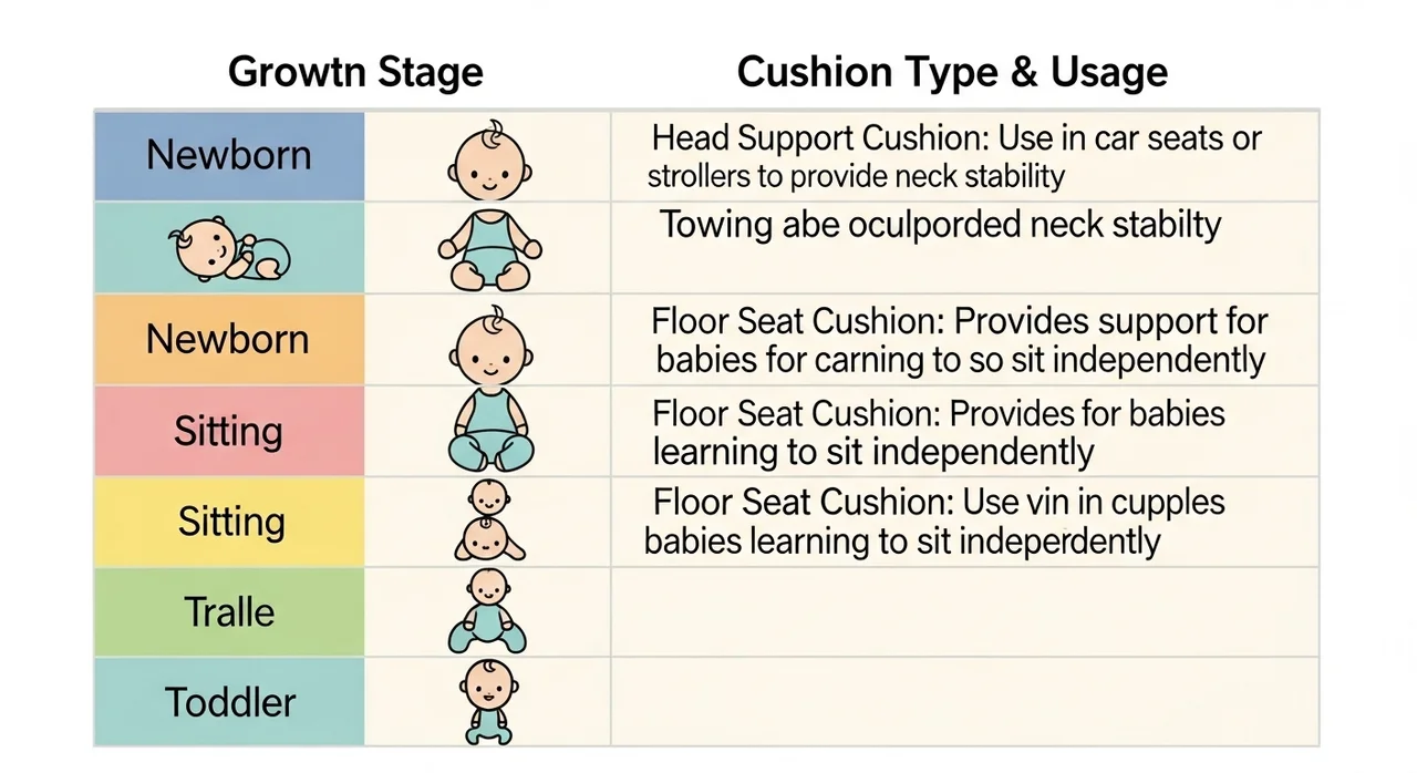 시기별 역류방지쿠션 사용 가이드