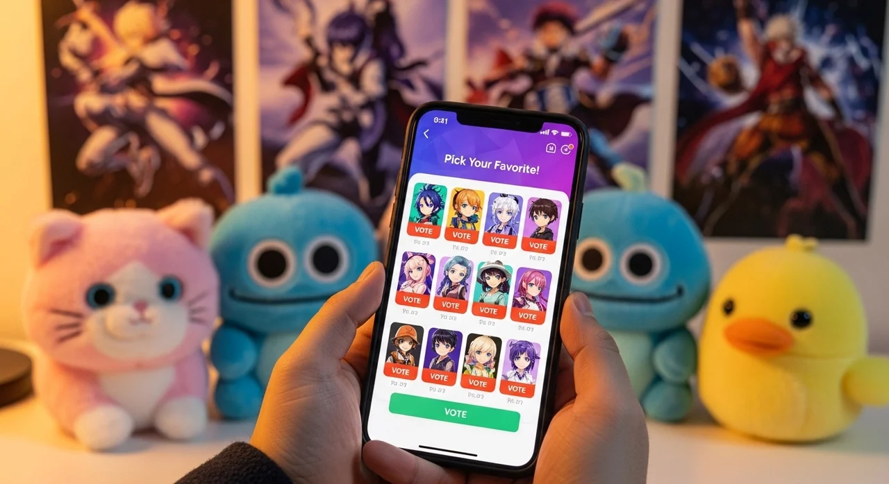최애 캐릭터를 향한 진심, 투표로 증명하는 방법