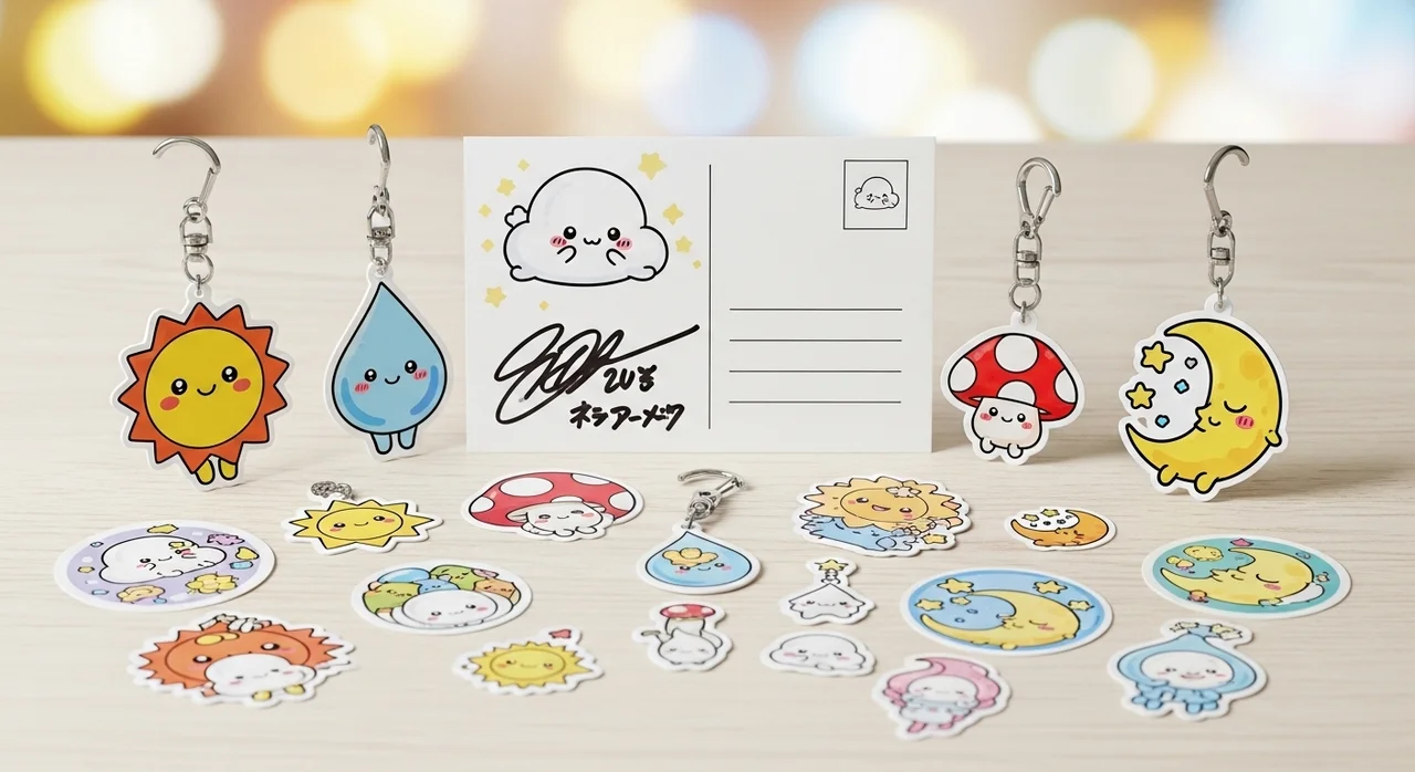 투표 참여 독려를 위한 특전 및 굿즈 체크리스트