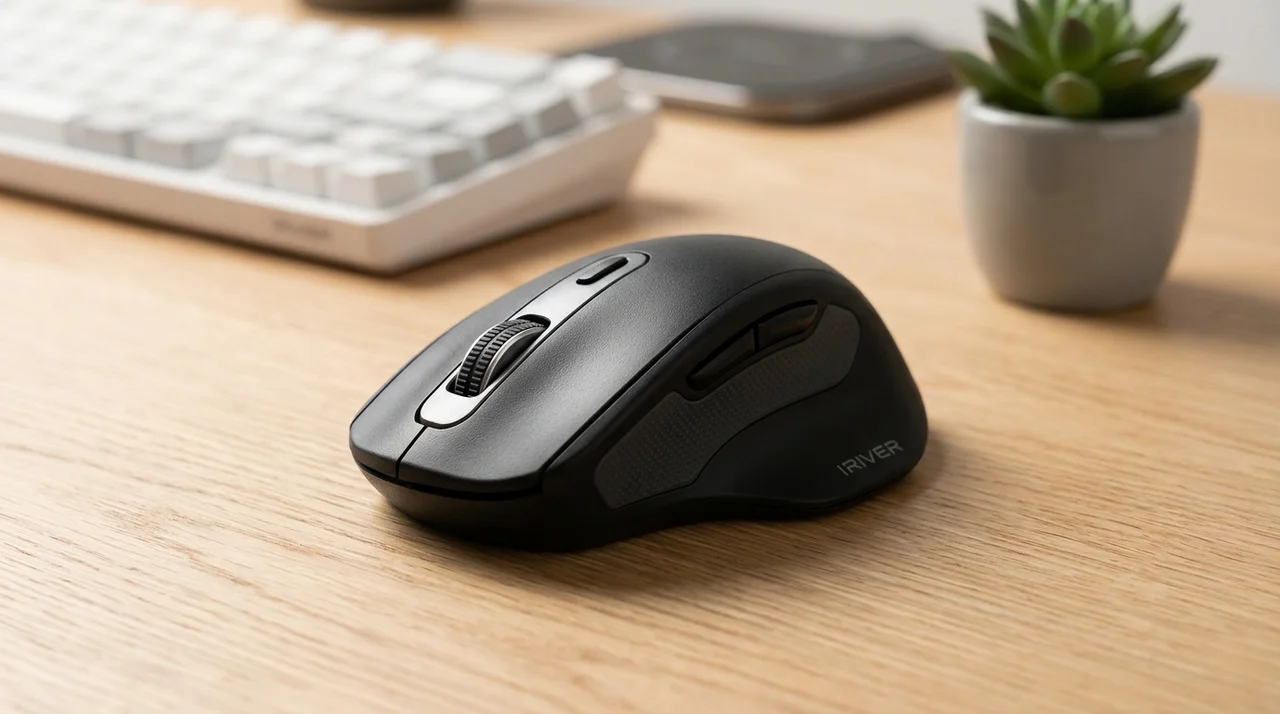 아이리버 MVM1 무선 마우스 후기: 듀얼모드 무소음의 끝판왕