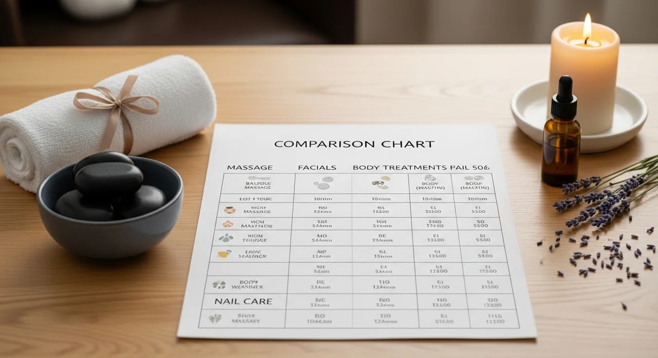 깜란 주요 스파 샵 가격 및 서비스 전격 비교