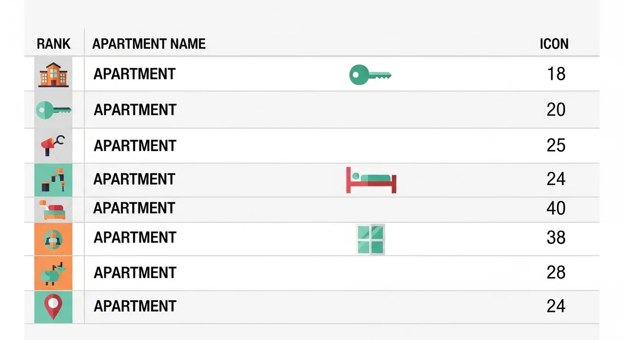 1분기 호갱노노 인기 아파트 TOP 5 리스트