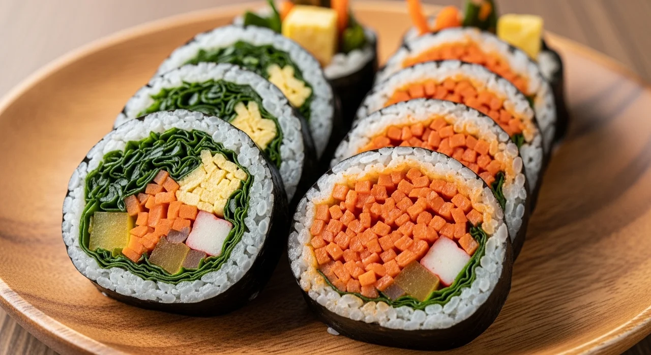 김밥 메뉴 고민? 일반 김밥 vs 매운 어묵 김밥