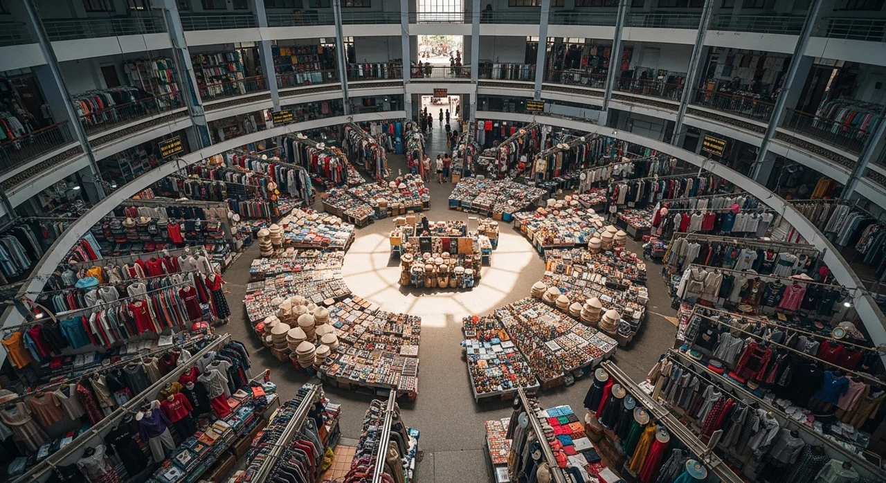 나트랑 쇼핑의 시작, 담시장 원피스 시세부터 확인하세요