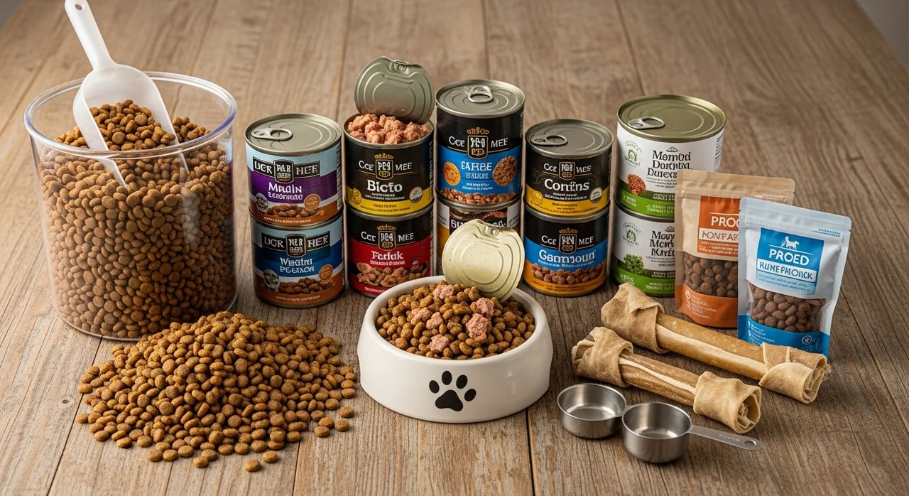 사료 종류별 유통기한과 권장 급여 기간 비교