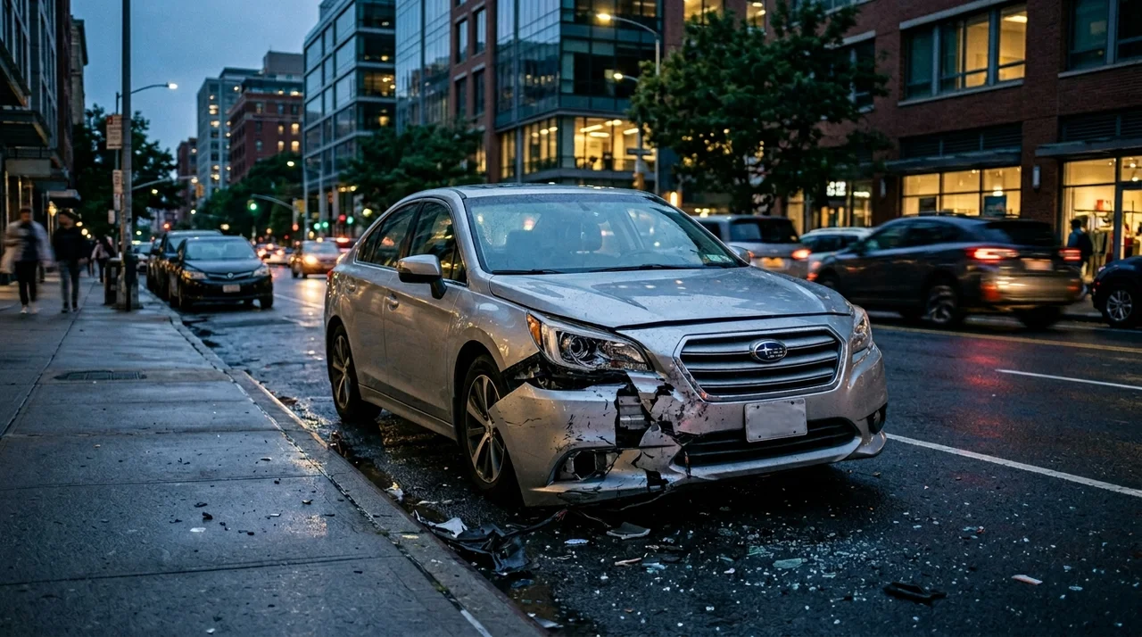 차 앞범퍼 와장창 사고 대처: 현장 조치부터 수리비 절약까지