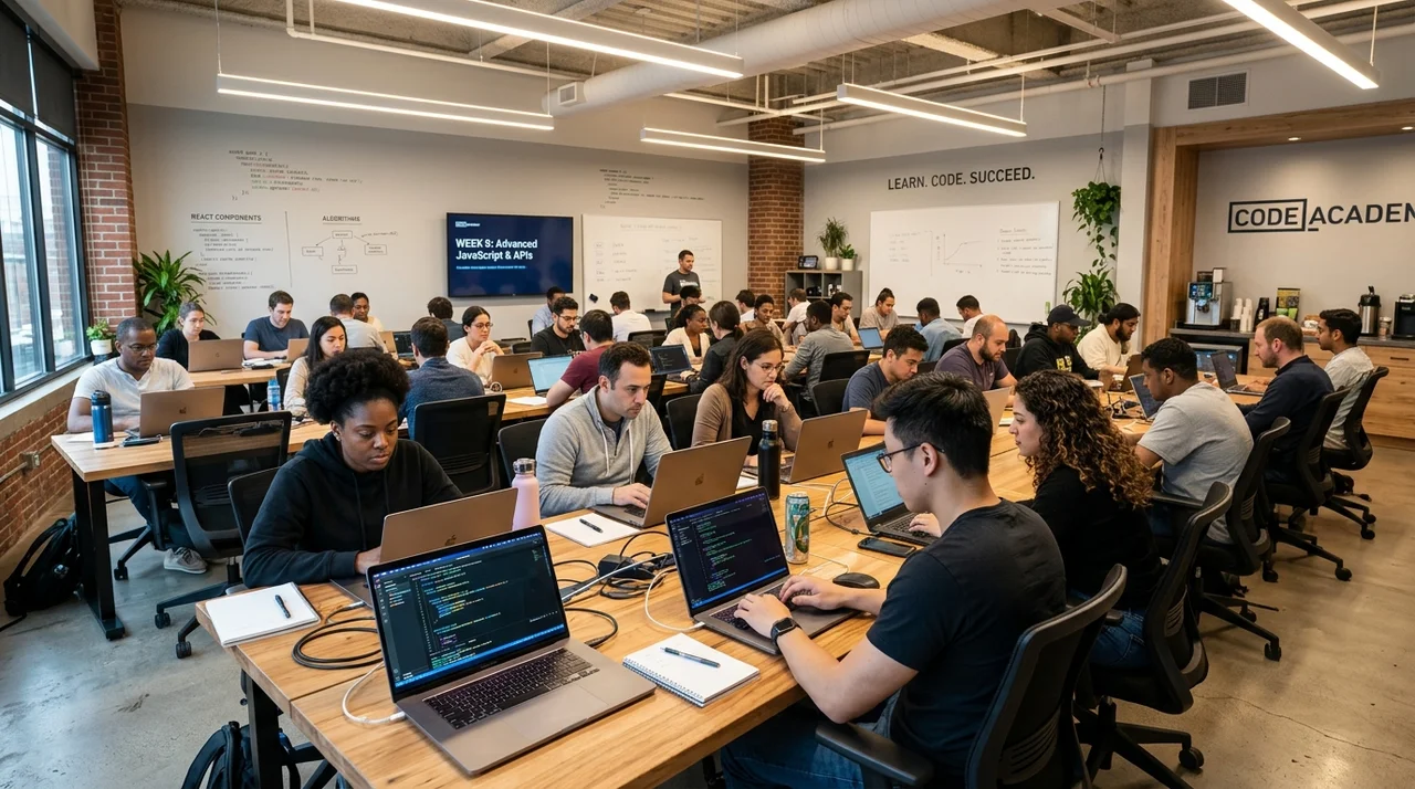 코딩학원 웹개발자 취업 과정 비전공자도 6개월 만에 성공하는 비결