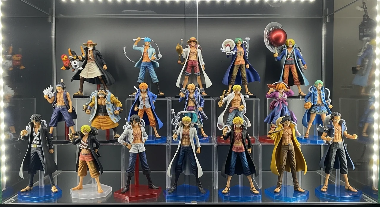 수집의 재미, 월드 콜렉터블 피규어(WCF) 체크리스트