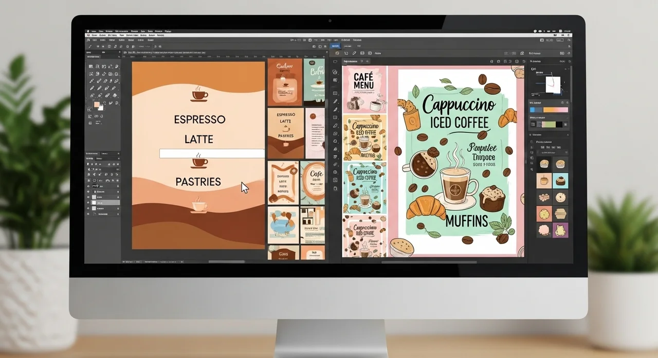 대표적인 카페 홍보용 이미지 제작 툴 3가지 비교