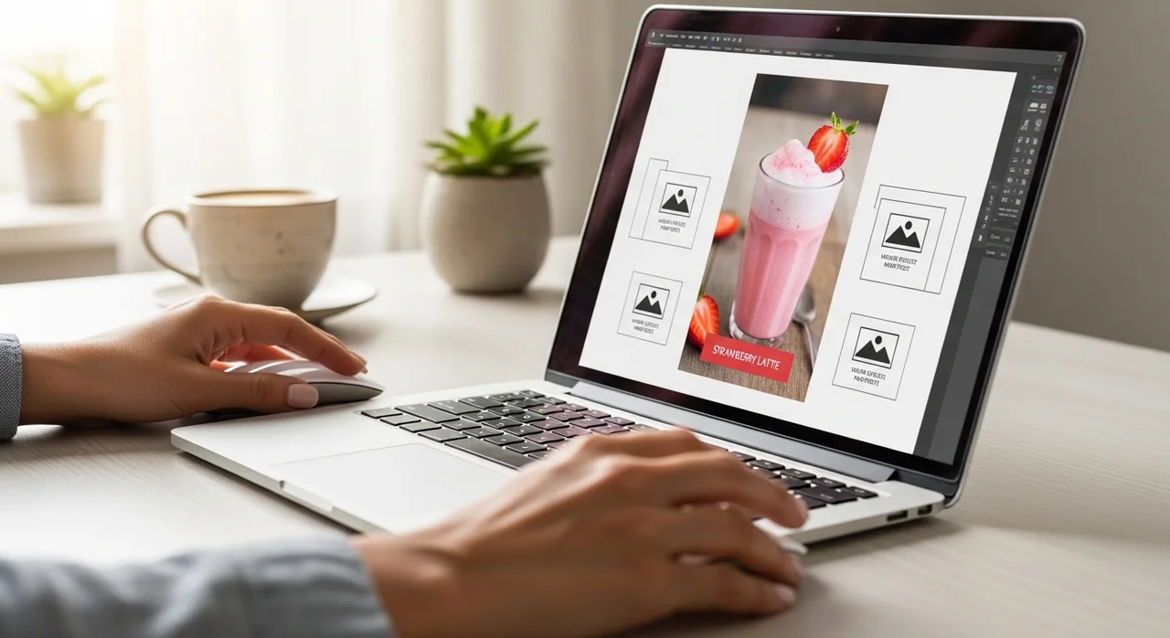 미리캔버스로 5분 만에 신메뉴 포스터 만드는 법