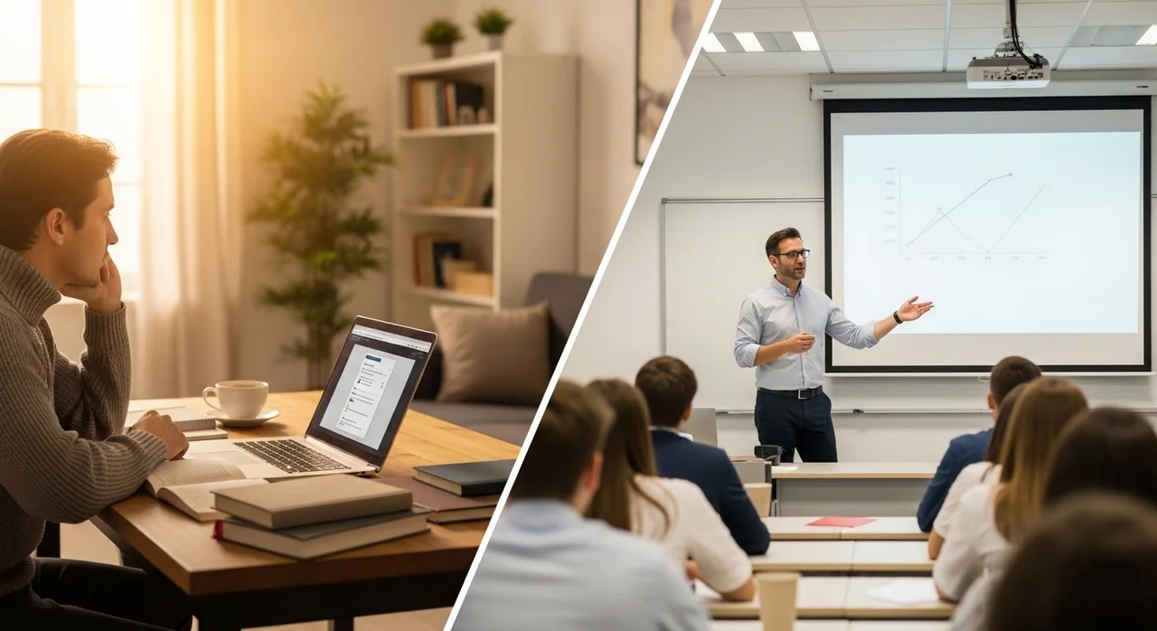 수험생들이 가장 많이 고민하는 '인강 vs 학원'