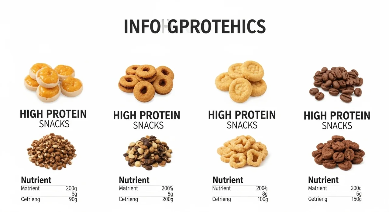 한눈에 비교하는 유형별 단백질 간식 특징