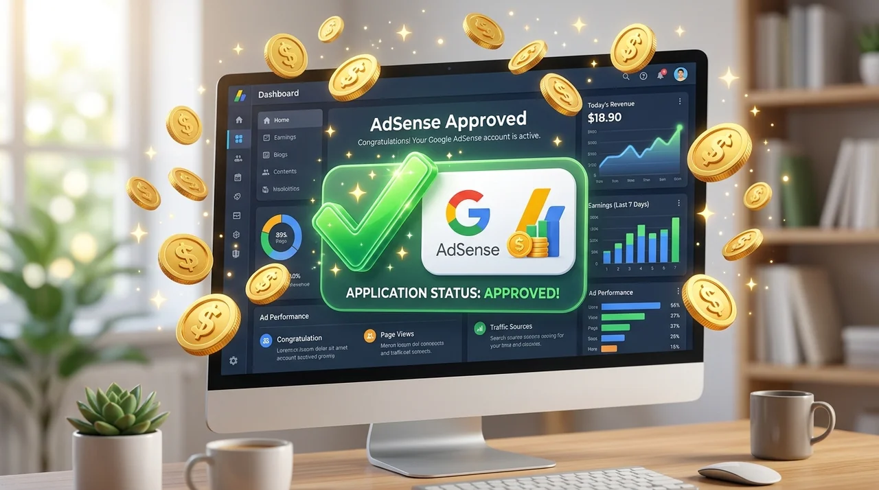 애드센스 승인 빠르게 받는 핵심 포인트 5가지: 한 번에 통과하기