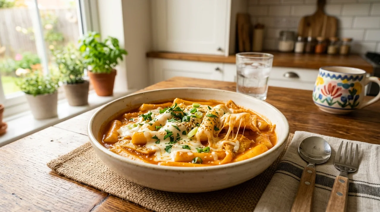 치즈품은떡볶이 어린이 간식 추천, 맵지 않고 고소한 영양 간식 베스트